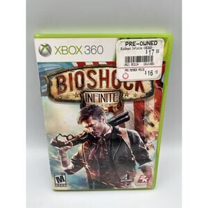 BioShock Infinite (Microsoft Xbox 360, 2013) Complete CIB Manual Rated M